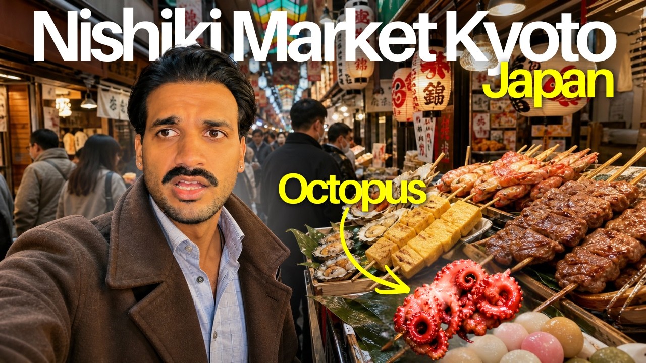 Weird Street Food in Kyoto Japan! π―π΅ cover art