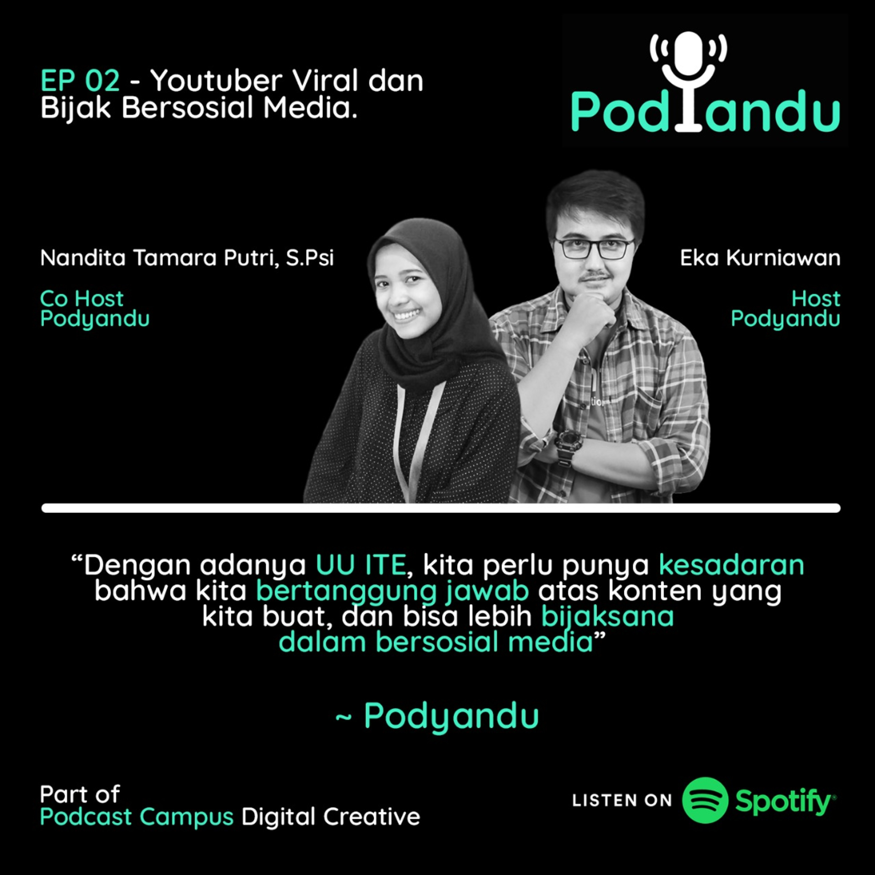 Eps 29 - Podyandu - Youtuber Viral dan Bijak Bersosial Media. cover art