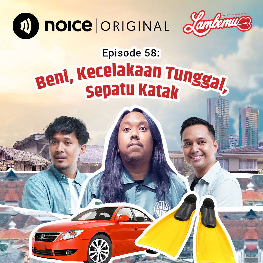 Eps 58: Beni, Kecelakaan Tunggal, Sepatu Katak cover art
