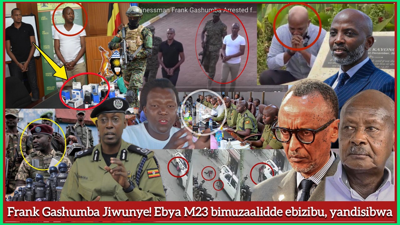 Agakagwawo! Ebya Gashumba bibi! Luzira direct kubya M23 mu Uganda ne Dr. Lawrence Muganga biwanvuye! cover art