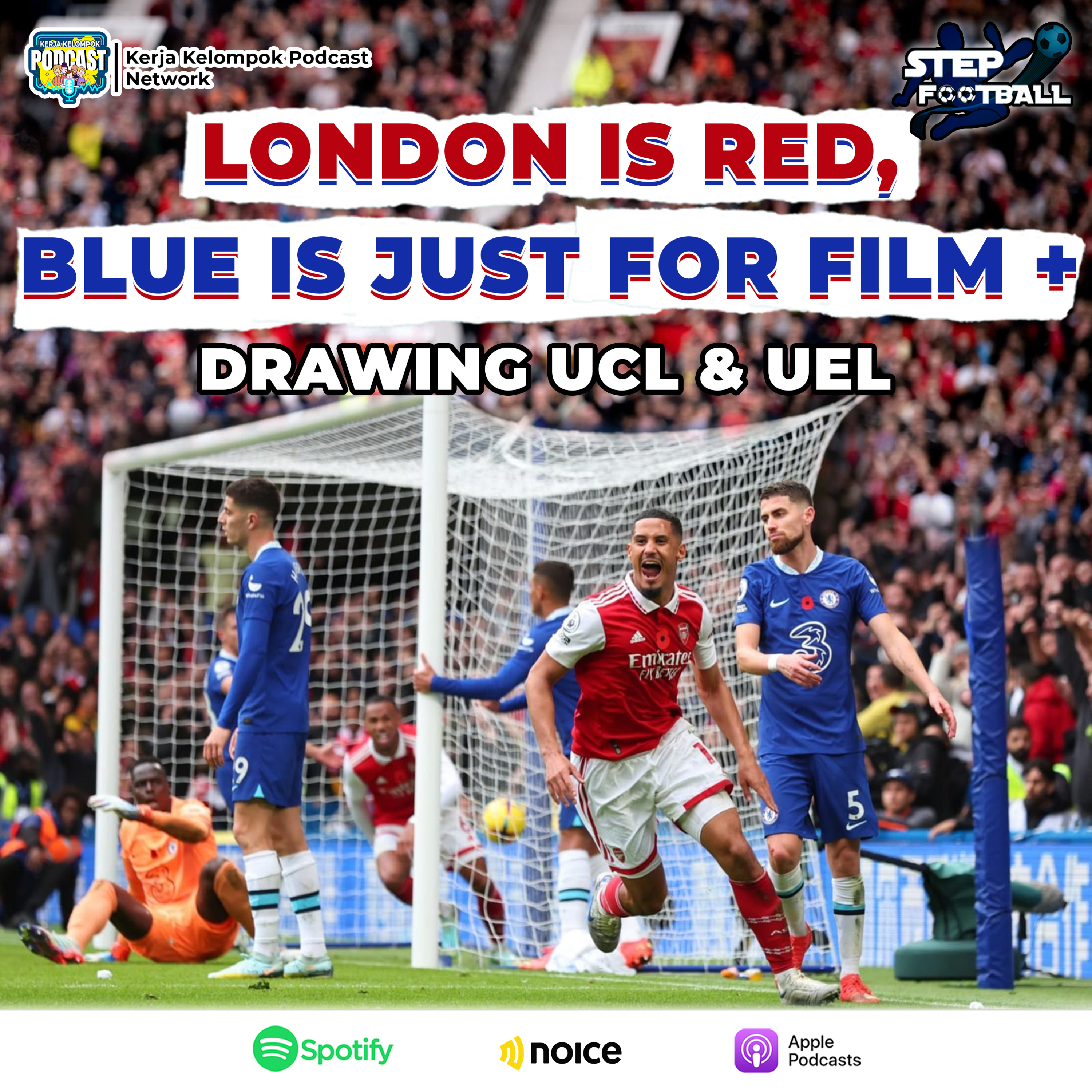 London Is Red,Blue Is Just For Film + Drawing UCL & UEL cover art