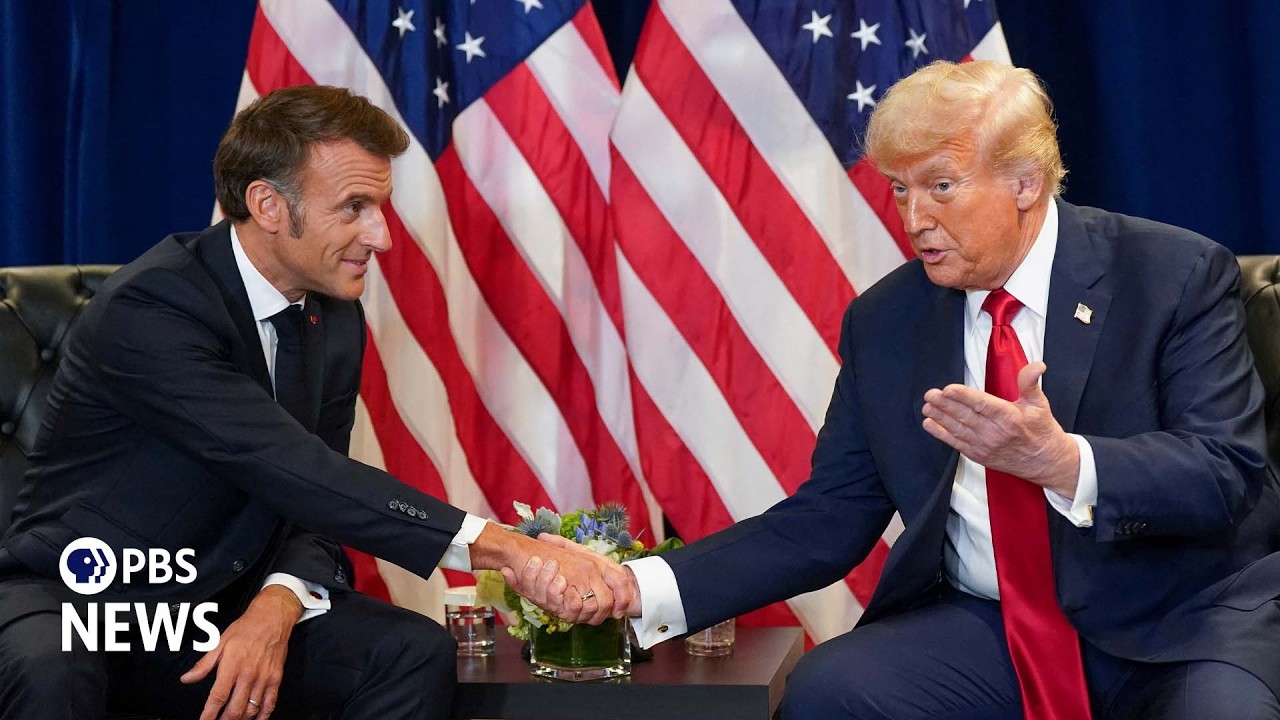 WATCH LIVE: Trump meets with French President Macron during G7 summit cover art