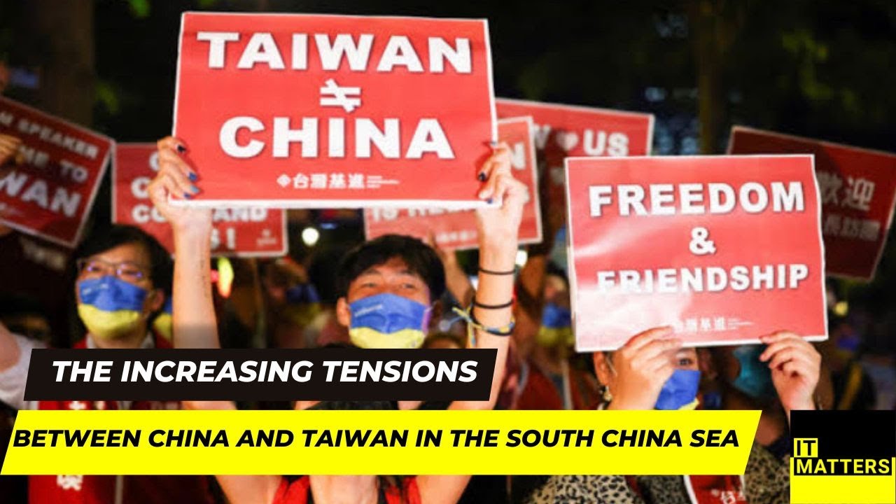 The increasing tensions between China and Taiwan in the South China Sea| #taiwanese strait|#america cover art