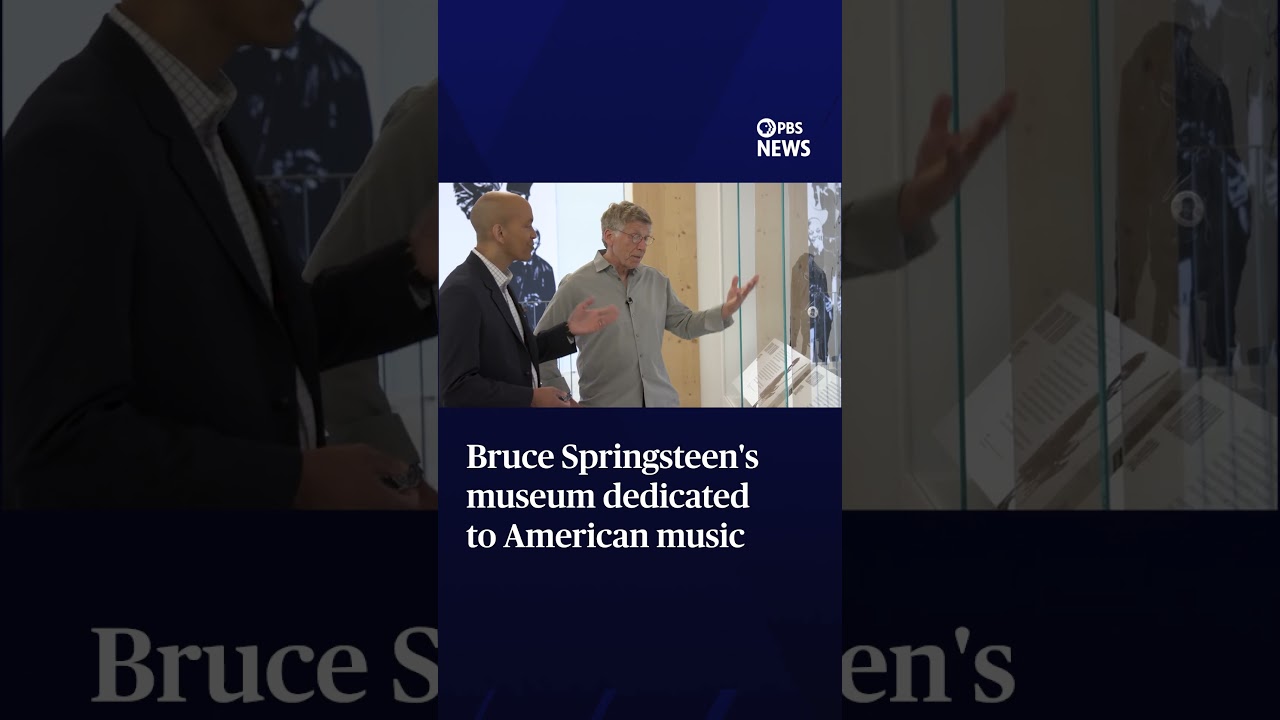 Bruce Springsteen's museum dedicated to American music cover art
