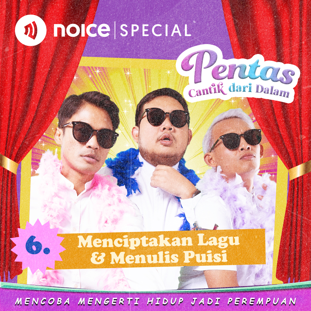 [VIP EPISODE] Eps 6: “PENTAS CANTIK DARI DALAM” Menciptakan Lagu & Menulis Puisi cover art