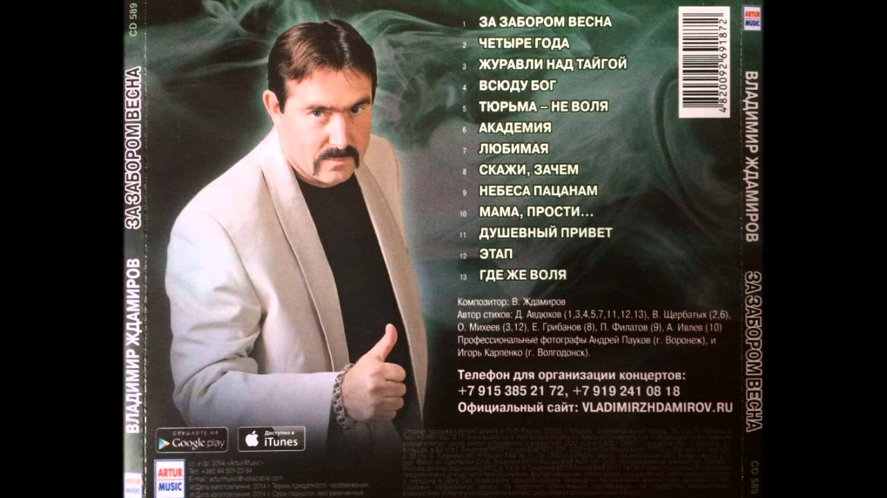 Владимир Ждамиров   За забором весна(альбом) cover art