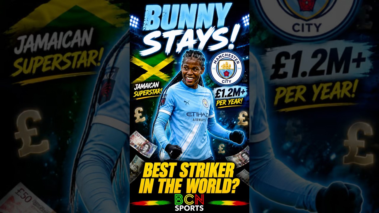 🇯🇲 Bunny Shaw STAYS at Manchester City! Record Deal, Big Money & Women’s Football Greatness 🩵⚽ cover art