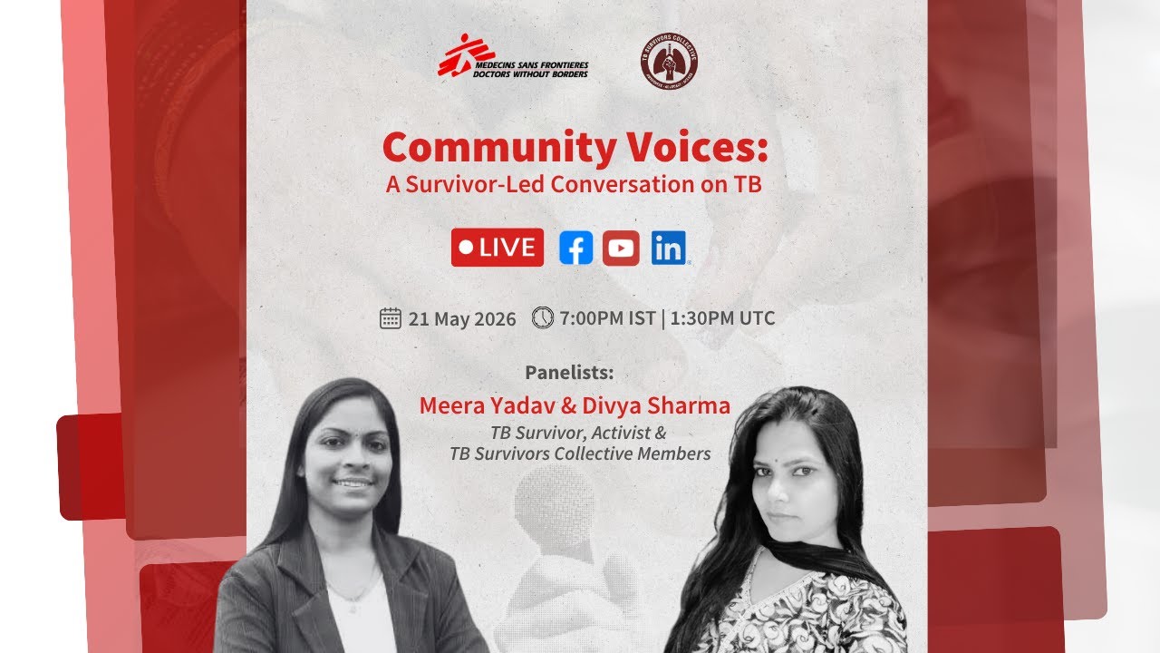 LIVE: Community Voices: A Survivor Led Conversation on Tuberculosis cover art