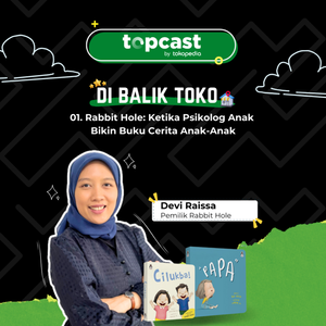 Di Balik Toko #1 - Kiat Dukung Tumbuh Kembang Anak Lewat Buku Cerita cover art
