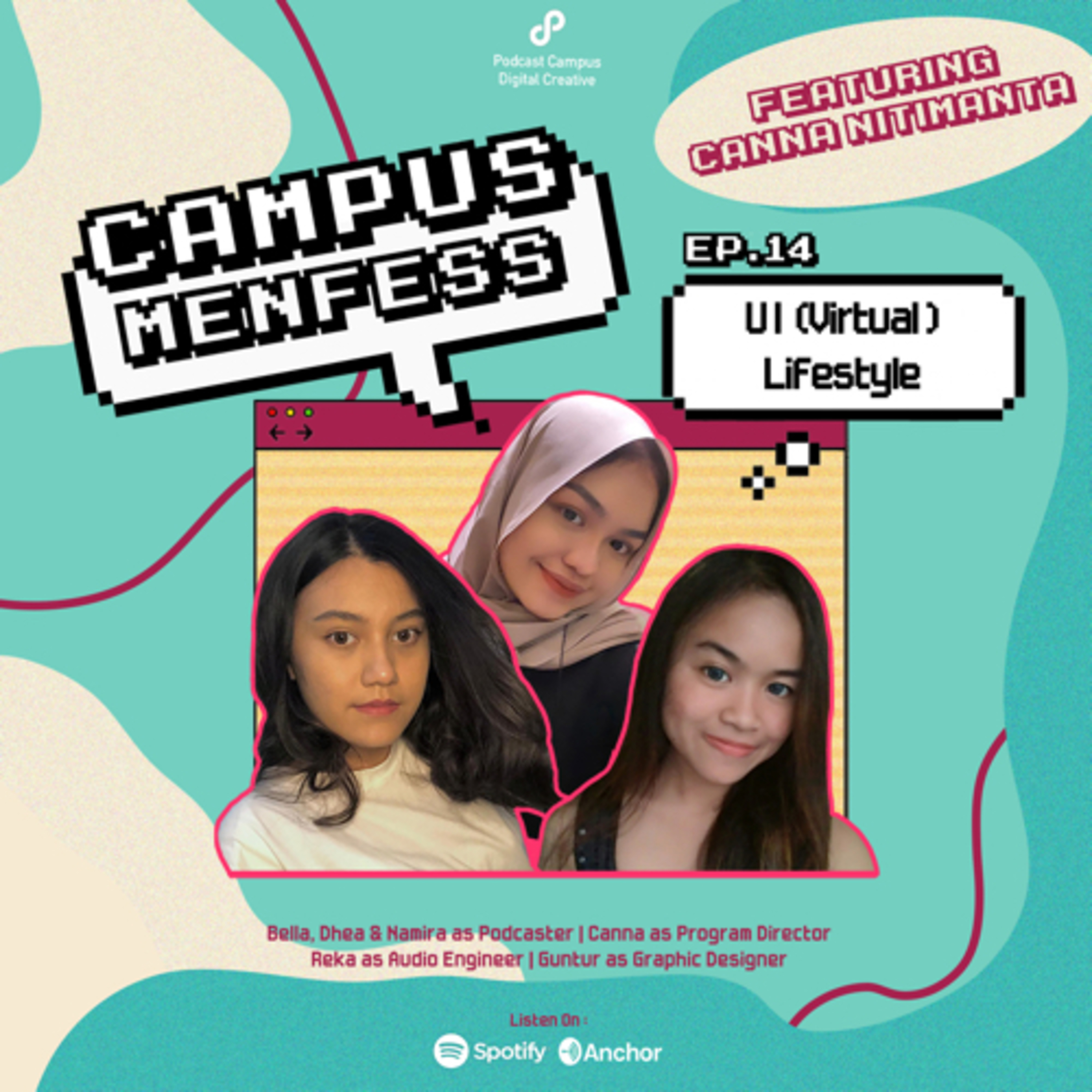 Ep. 14 Campus Menfess ft. Canna Nitimanta : UI (Virtual) Lifestyle cover art
