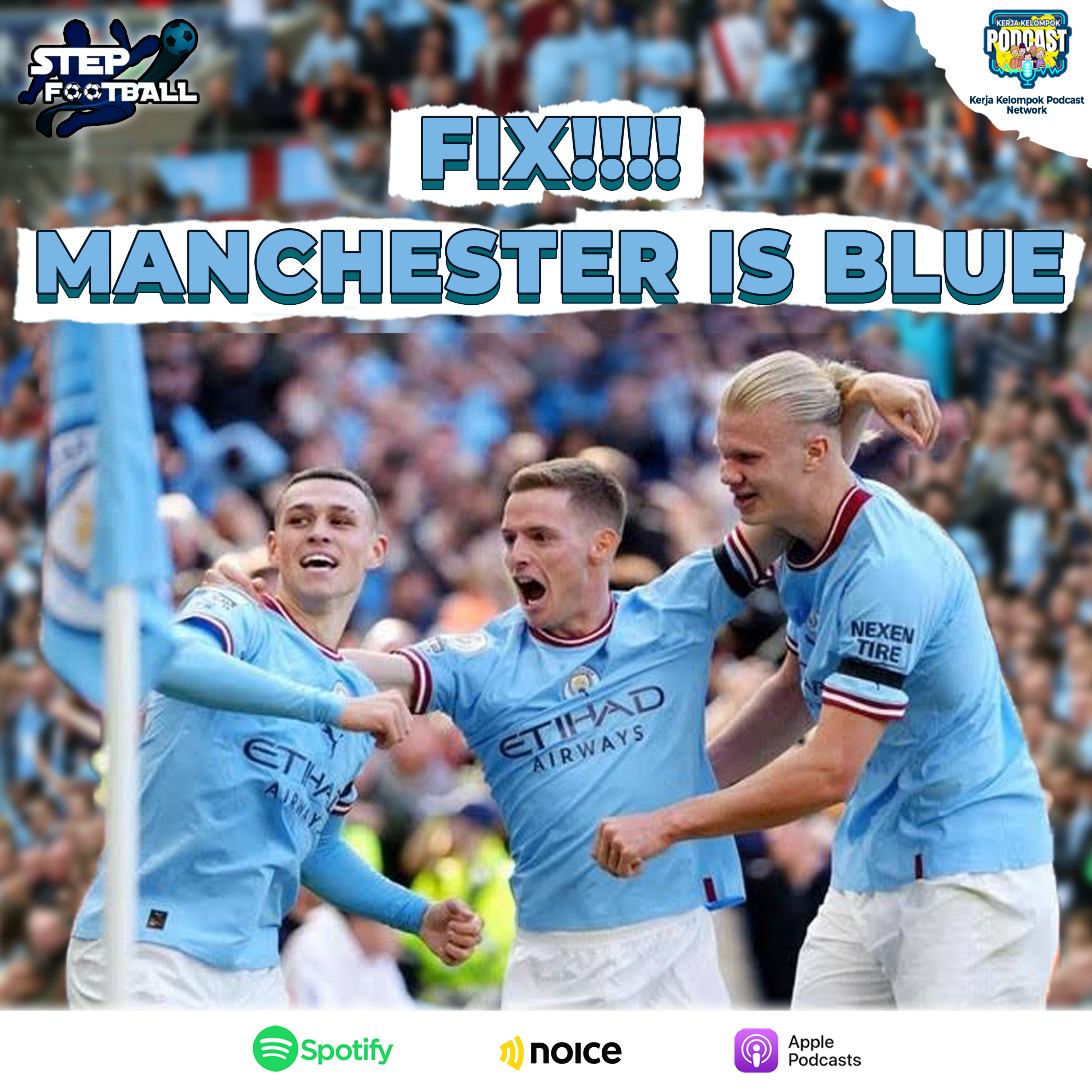FiXXX !!!! Manchester Is Blue cover art