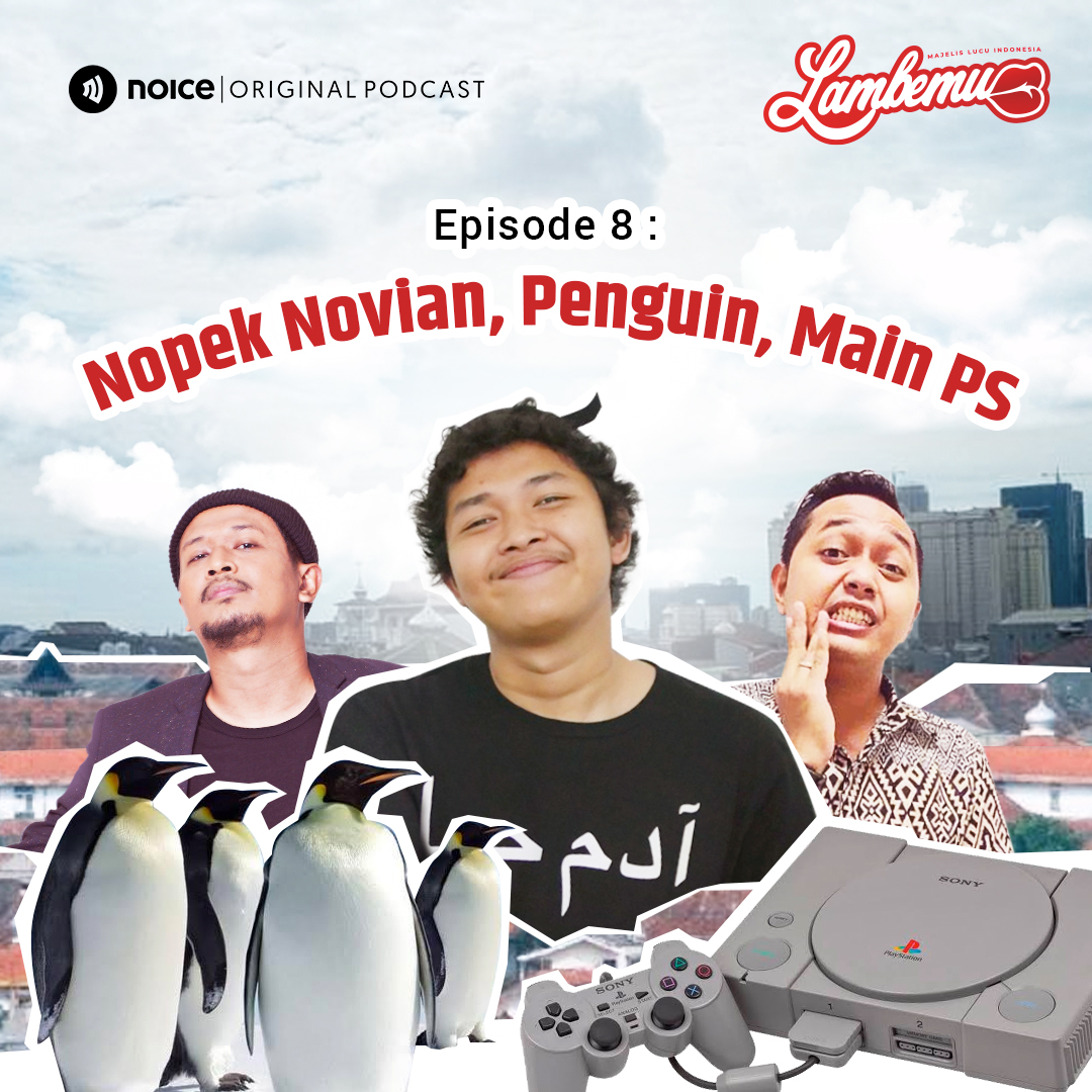 Eps 08: Nopek Novian, Penguin, Main PS cover art