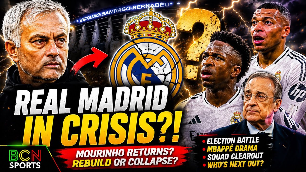 REAL MADRID IN CRISIS?! Mourinho Return, Mbappé Drama & Squad Clearout cover art
