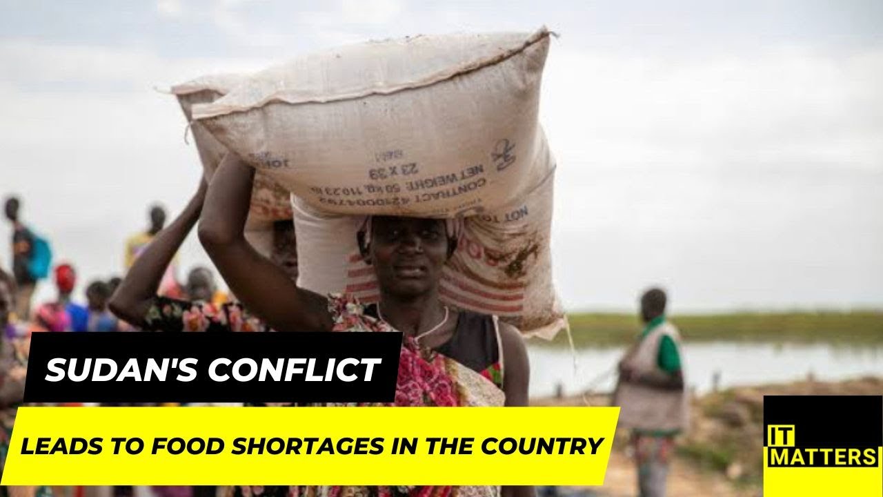 Sudan's conflict leads to food crisis in the country WFP's role in Sudan crisis. #sudan cover art