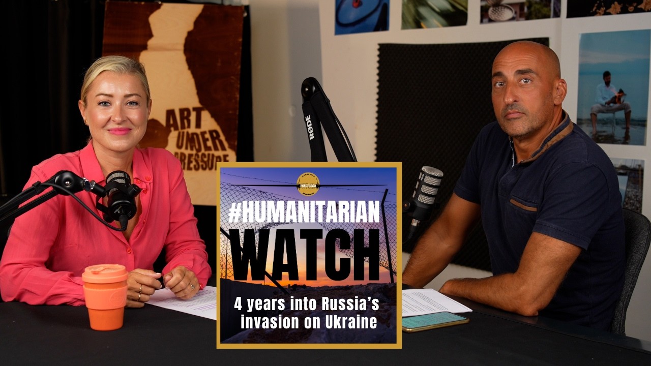 HUMANITARIAN WATCH 11: 4 YEARS INTO RUSSIA’S FULL SCALE INVASION ON UKRAINE cover art