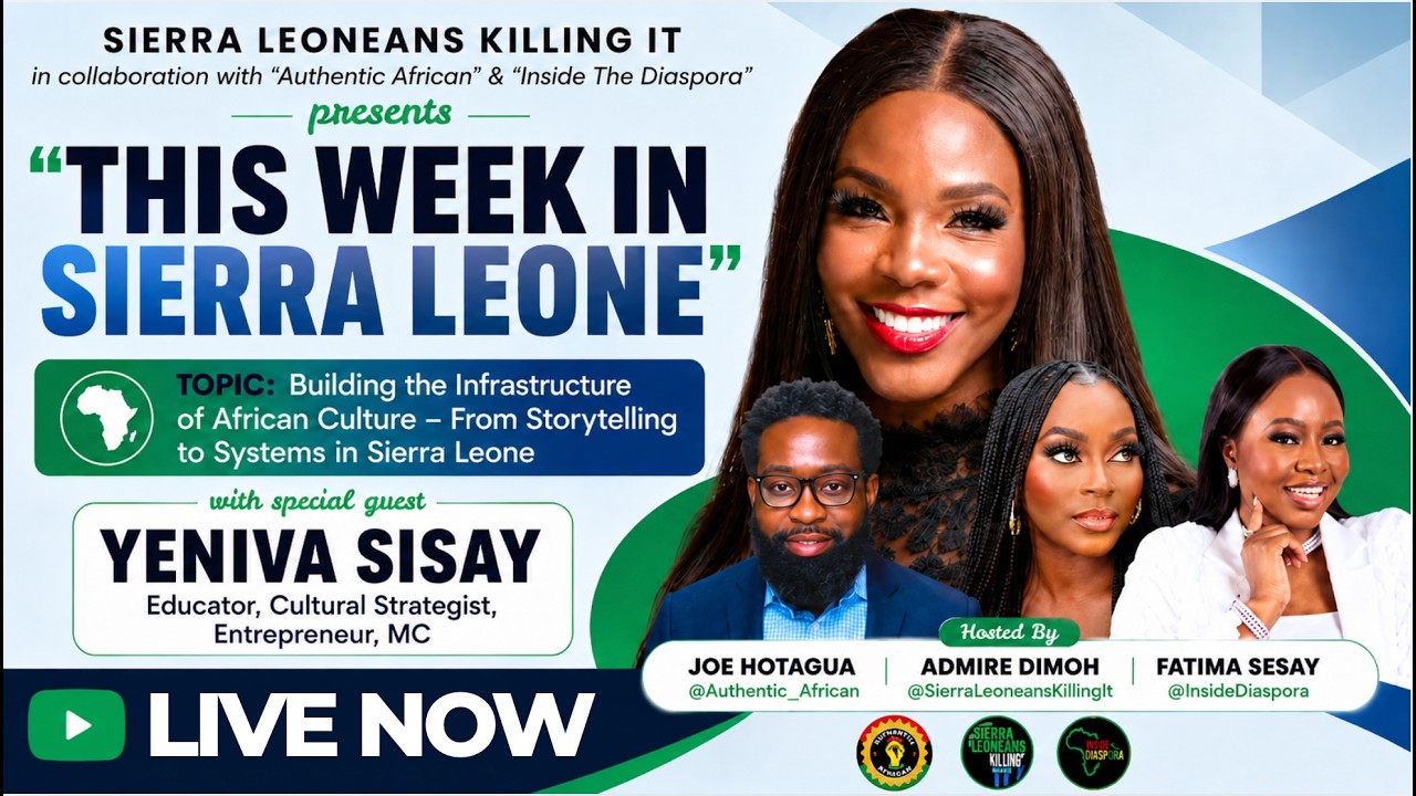 19 YEARS in Sierra Leone: How She Built an Empire in Education, Entertainment & Culture! | Yeniva cover art