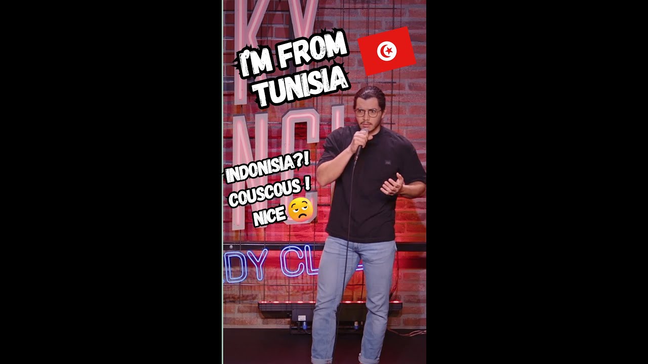 The Fascinating Reactions to My Tunisian Origin! 🌍 #tunisia #tounsi #comedian #standupcomedy #comedy cover art