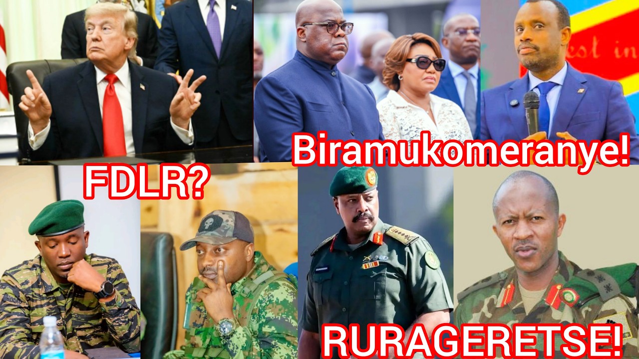 AKA FDLR KARASHOBOTSE! UMUJYANAMA WA THSISEKEDI KONGOLO MUMAZI ABIRA! AMERIKA NA IRAN TAYARI! UGANDA cover art