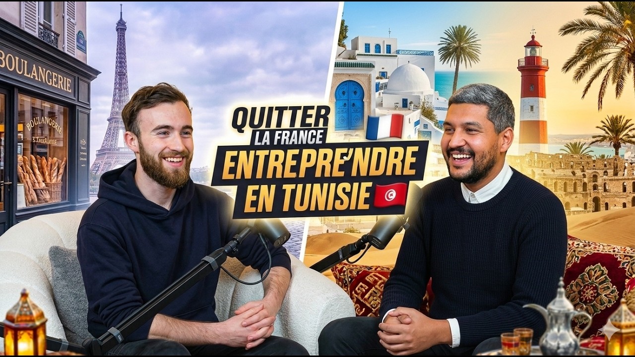 🇹🇳 TUNISIE VRAIE 🎙️#7 - Il quitte la France pour ouvrir une boulangerie artisanale à Tunis cover art