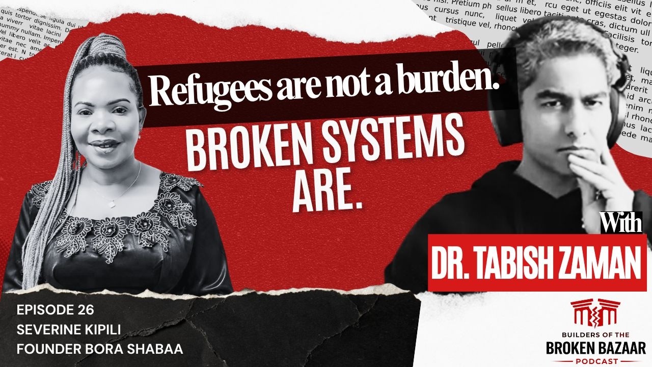 Episode 26: Refugees are not a burden. Broken systems are. cover art