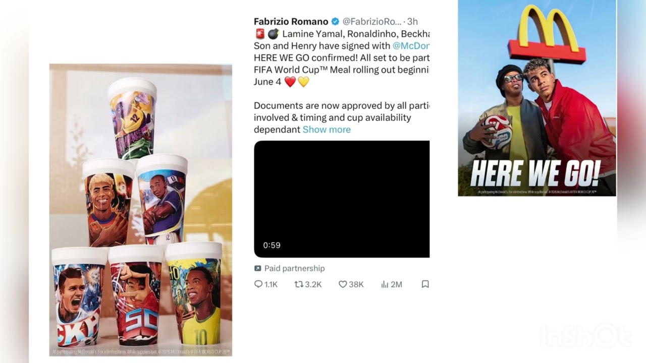 Very disappointed in Lamine Yamal & or his team Support Palestine then support McDonalds World Cup  cover art