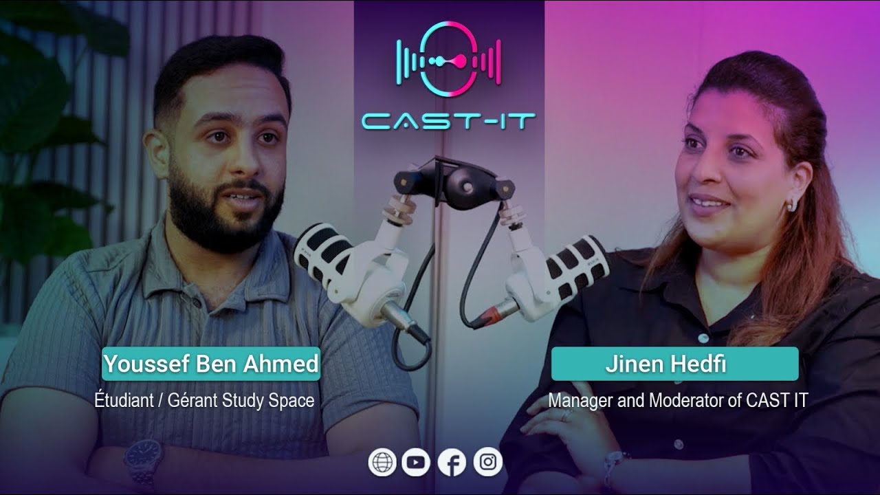 Podcast Cast IT WITH Youssef Ben Ahmed Etudiant/Gérant Study Space cover art