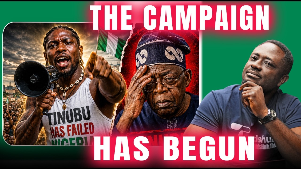 VDM Kickstarts Campaign to remove Tinubu: Here’s what to expect by Next Year! cover art