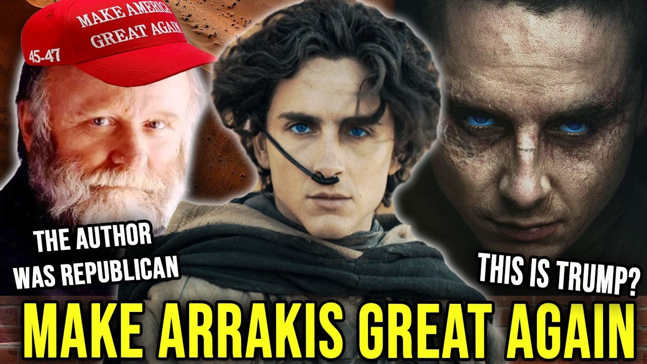 How Dune is Pro-MAGA and Donald Trump cover art