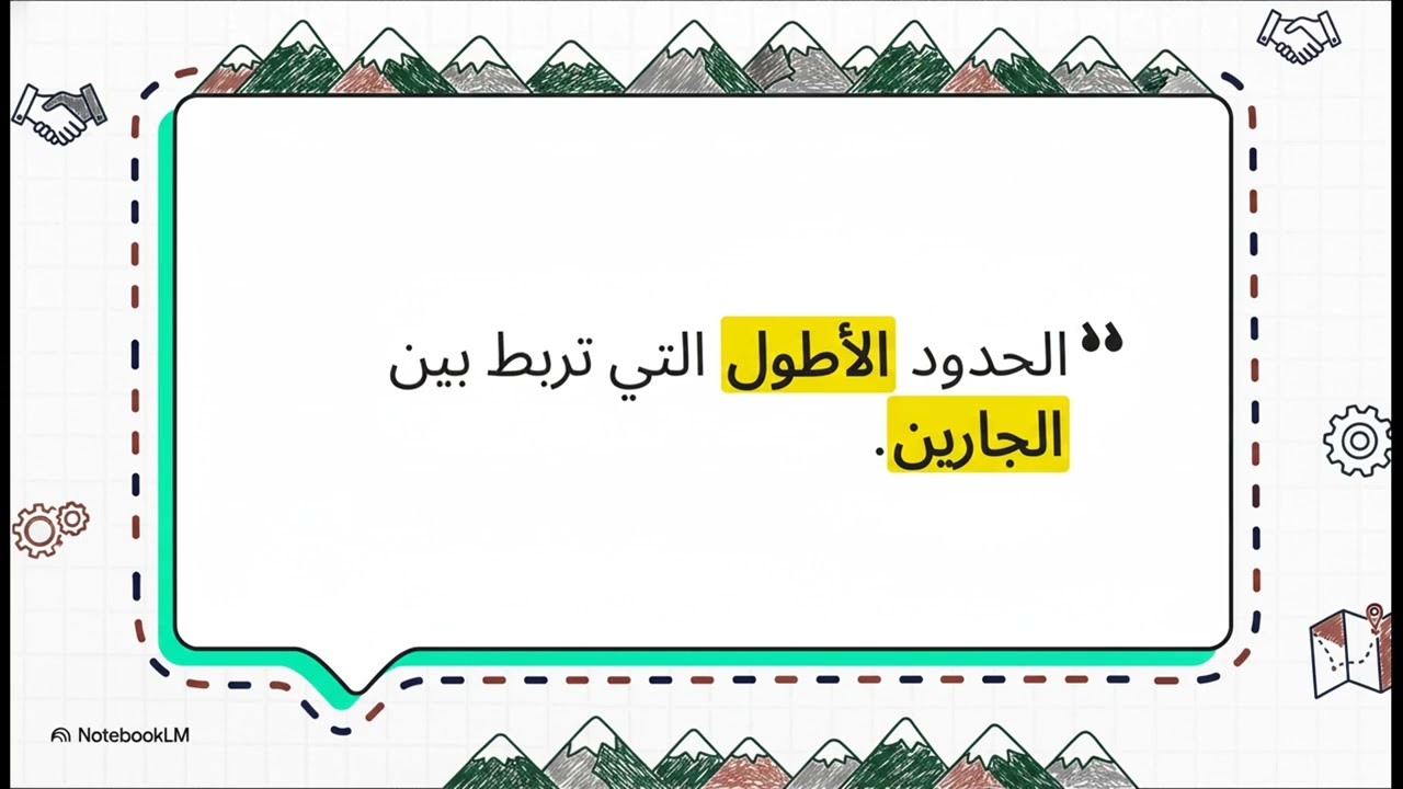 خارطة إيران وتداخلها مع الجيران: جولة في الحدود البرية cover art