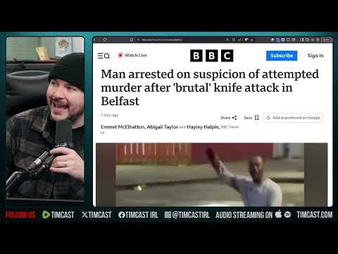 MASSIVE UK Protest After Belfast Terror | Tim Pool