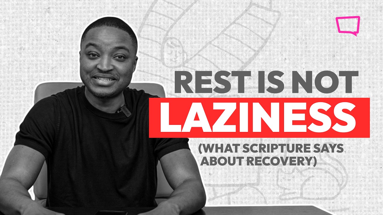 Rest is not laziness: What the Bible actually says about recovery. cover art