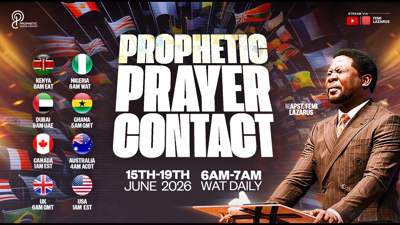 PROPHETIC PRAYER CONTACT || 17TH JUNE 2026 cover art