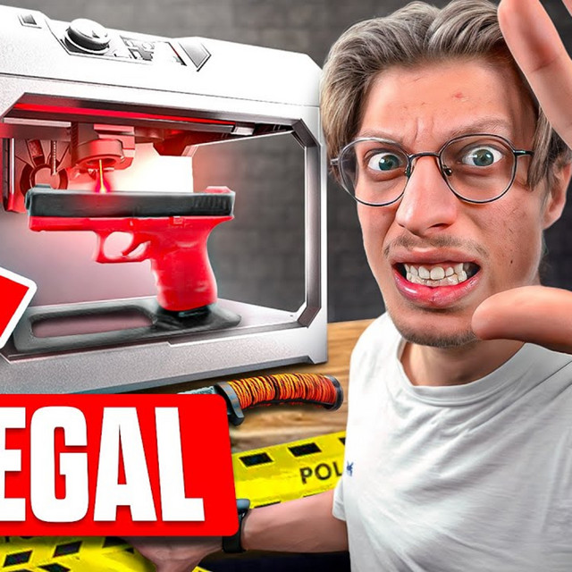 J’ai Tenté d’Imprimé des Objets Illégaux en 3D !