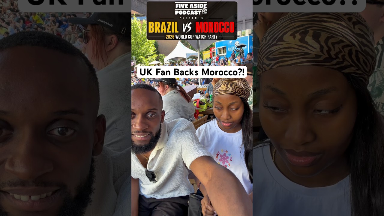 UK Fan Explains Why She’s Supporting Morocco 😂🇲🇦