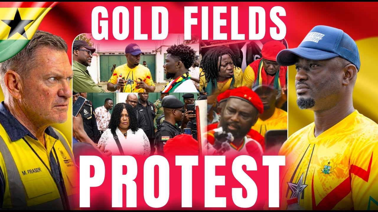 The Protest Against Goldfields Renewal took Accra by Storm-Here are the details cover art