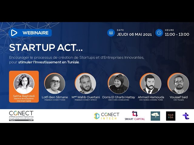 Webinar "Startup ACT" cover art