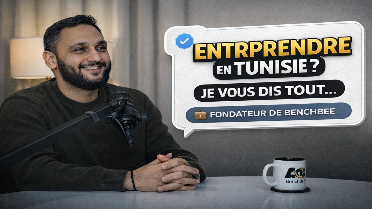 🎙️PODCAST EP10 :Peut-on vraiment entreprendre en Tunisie ? Le cas BenchBee cover art
