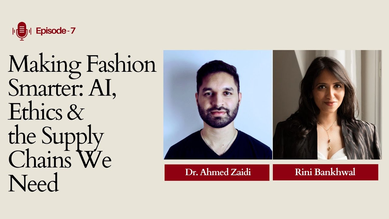 Ep. 7 Inside the Mind of the Founder Challenging Fashion’s System: Ahmed Zaidi | Hyran Technologies cover art