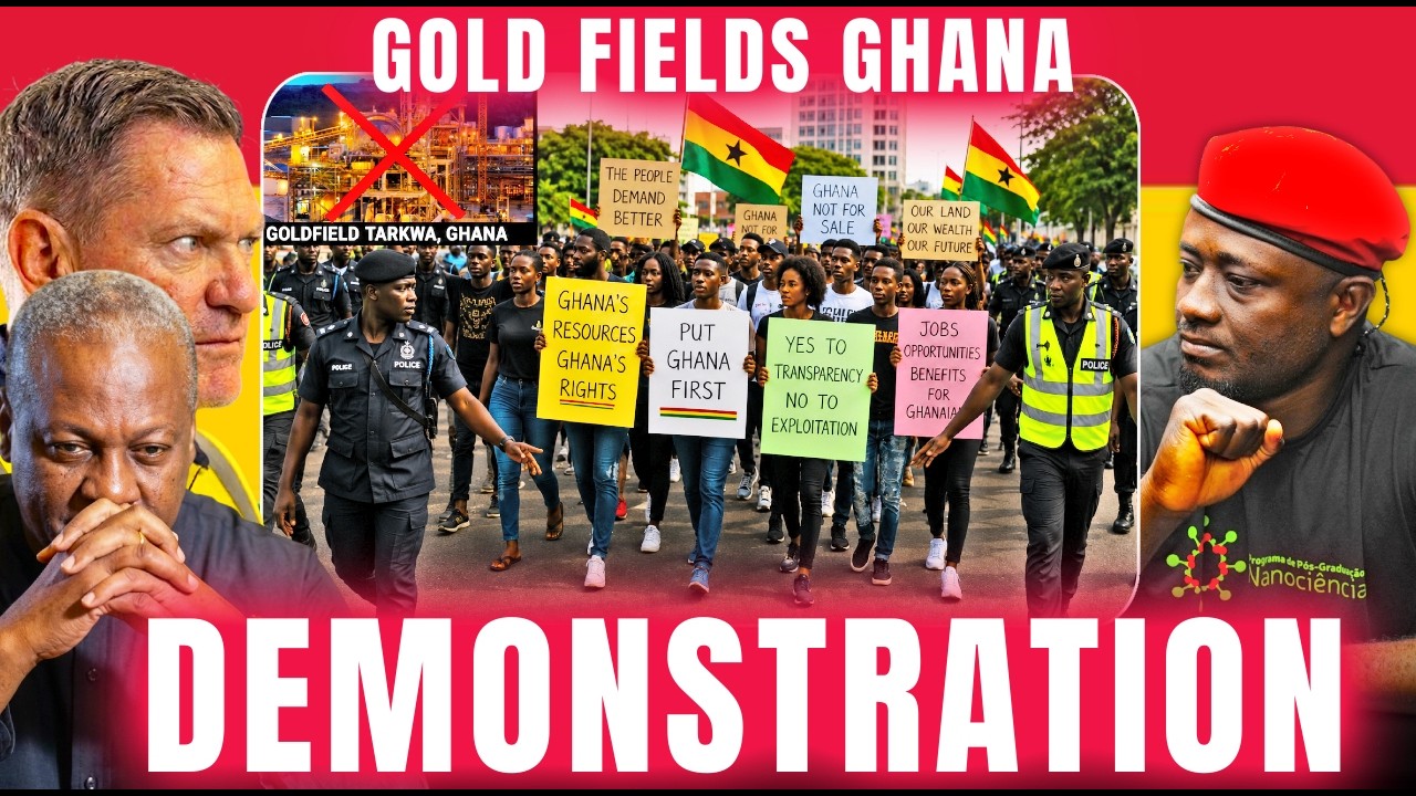 Protest Against Gold Fields Ghana Renewal Approved. It’s time to hit the road-Join the March cover art