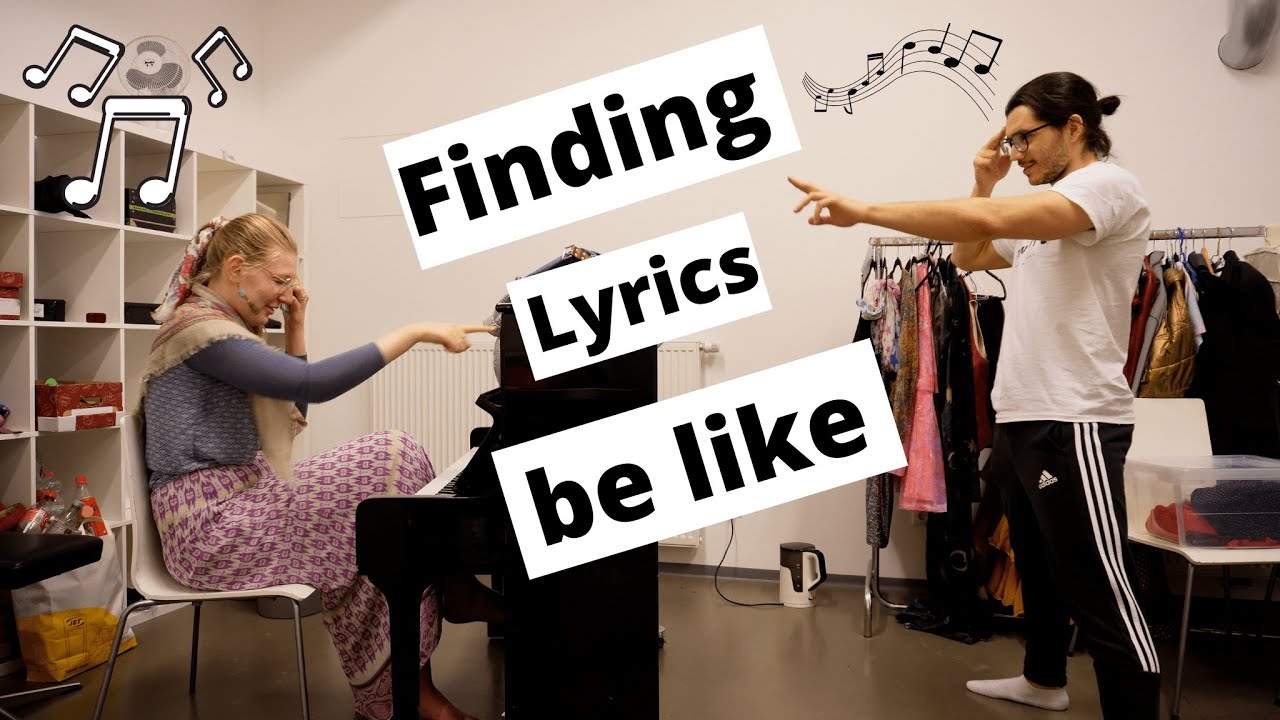 Finding Lyrics be like | 2 Weeks before Premiere | Singing Session