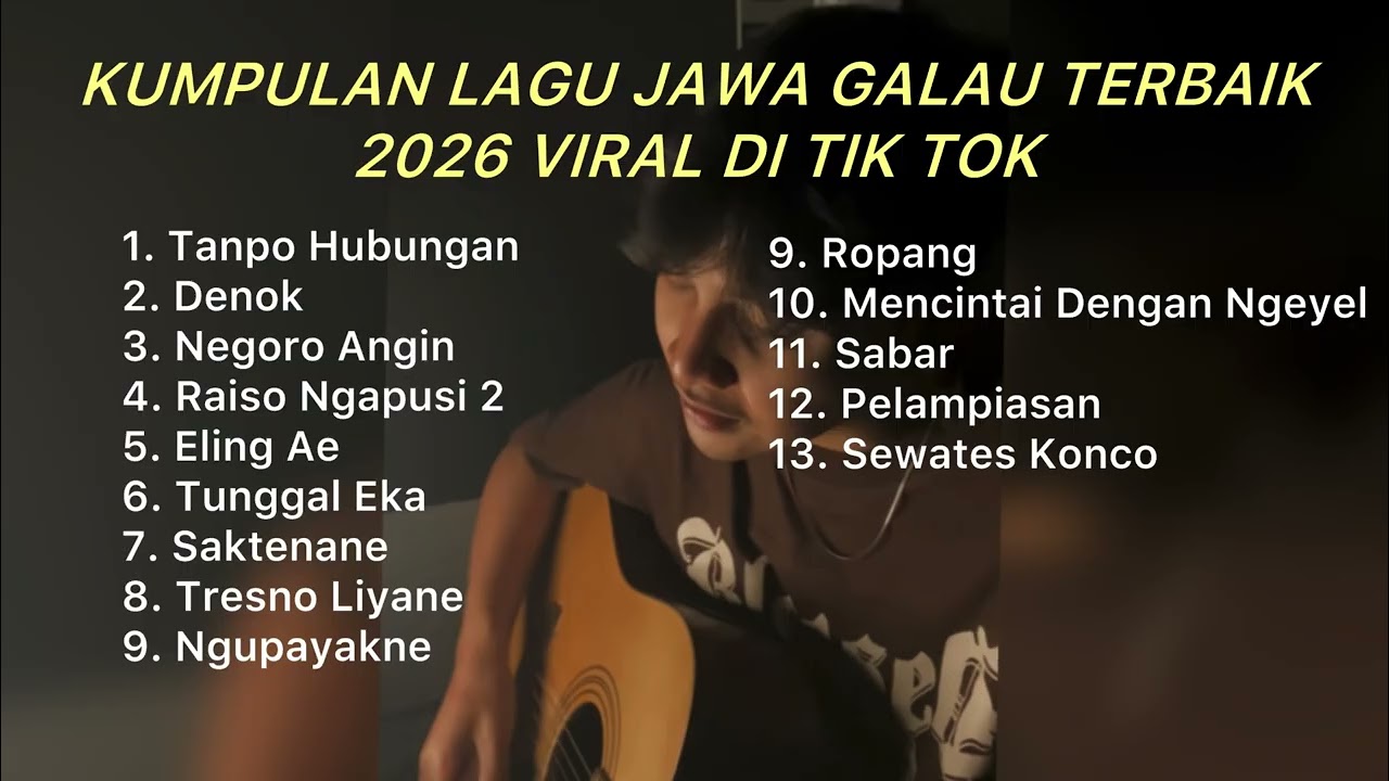 KUMPULAN LAGU JAWA GALAU TERBAIK 2026 VIRAL DI TIK TOK || Playlist lagu jawa terbaru cover art
