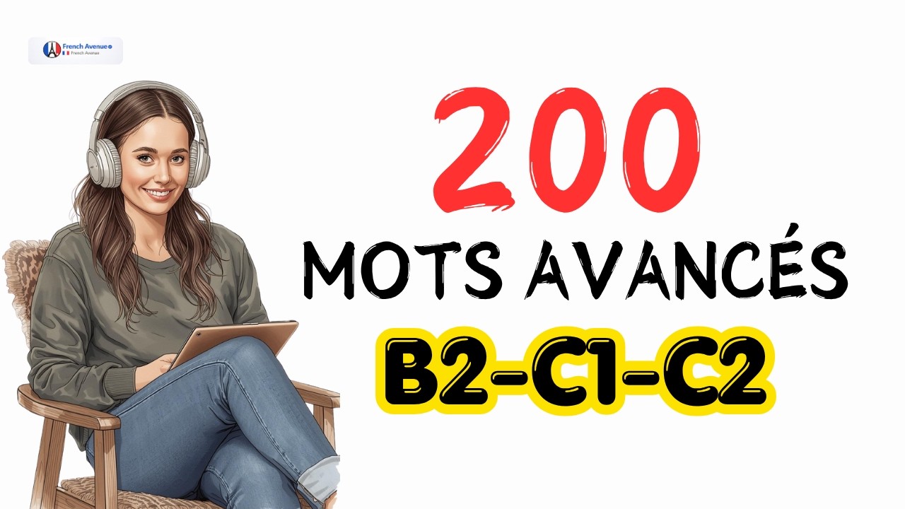 200 Mots Français Avancés B2-C2 | Vocabulaire pour parler avec précision | French Avenue cover art