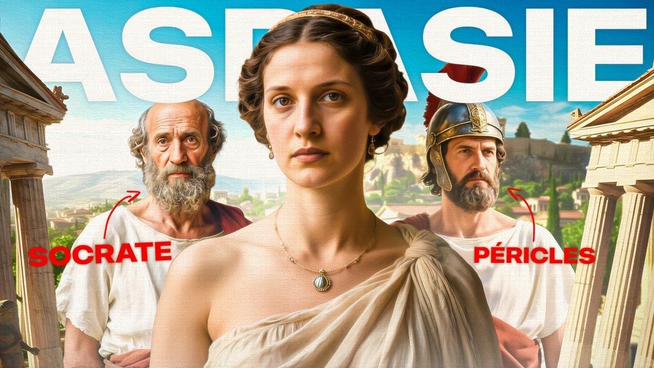 Aspasie : l'étrangère qui fascinait Athènes cover art