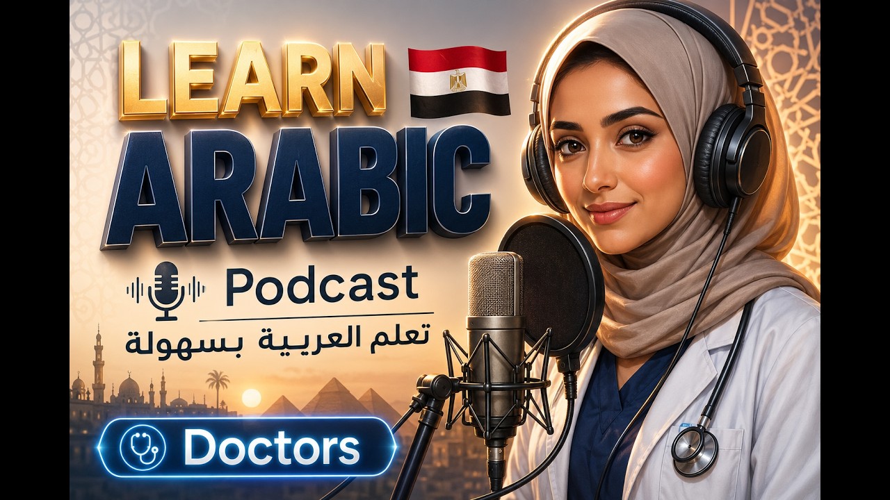 Learn Arabic Podcast: At the Doctor | Arabic Podcast for Beginners (A1-A2) | Arabic Podcast cover art