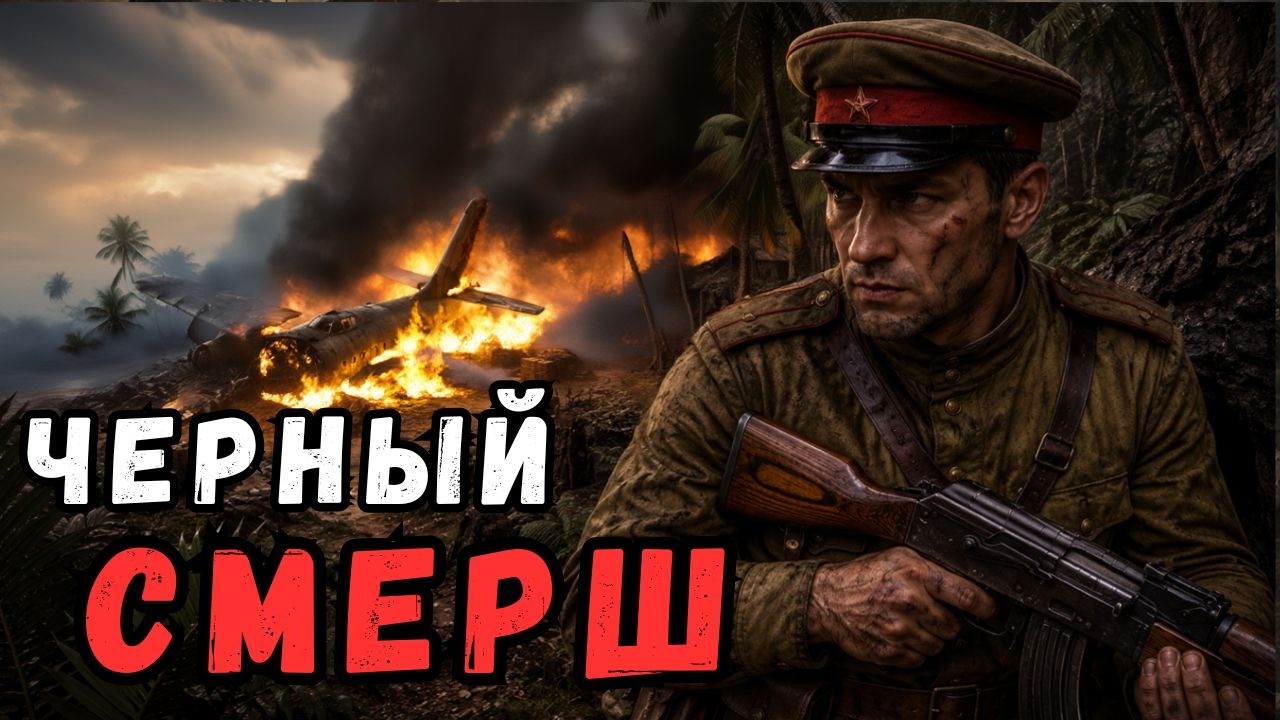 ЧЕРНЫЙ СМЕРШ 📖 Аудиокнига полная : Военные Истории / Реальные События👍 cover art