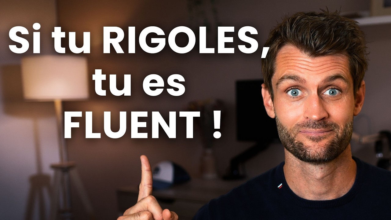 Si tu RIGOLES à ces blagues, tu es FLUENT!