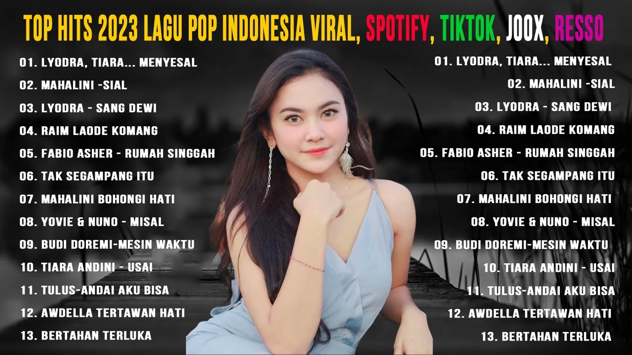 TOP HITS 2023 LAGU POP INDONESIA VIRAL, SPOTIFY, TIKTOK, JOOX, RESSO - Lyodra, Tiara, Mahalini cover art