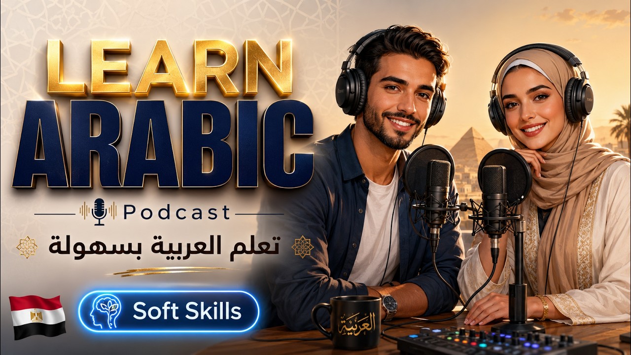 Learn Arabic Podcast | Soft Skills & How They Change Your Life (B1-B2) | Arabic Podcast cover art