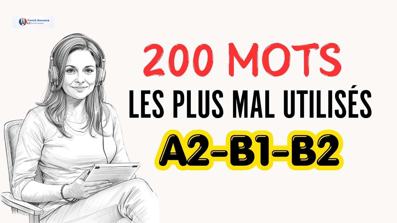200 Synonymes Français A2-B2 | Améliorer son vocabulaire cover art