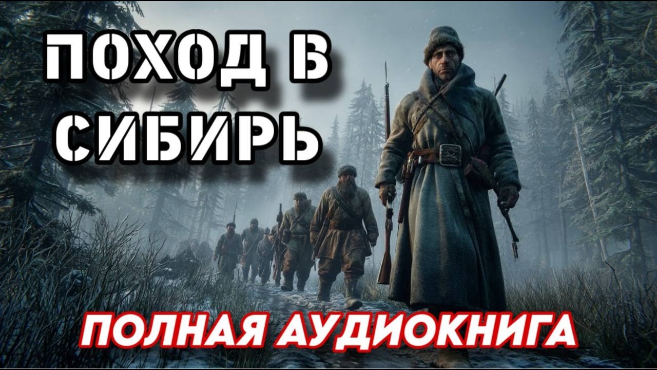 АУДИОКНИГА ПОЛНОСТЬЮ : ПОХОД В СИБИРЬ / Читает ИГОРЬ СИНИЦА cover art
